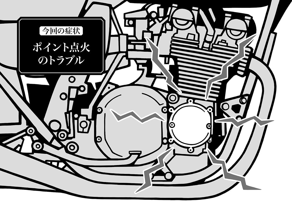 第6回］ポイント点火のトラブル | 絶版車の医学 | カワサキイチバン