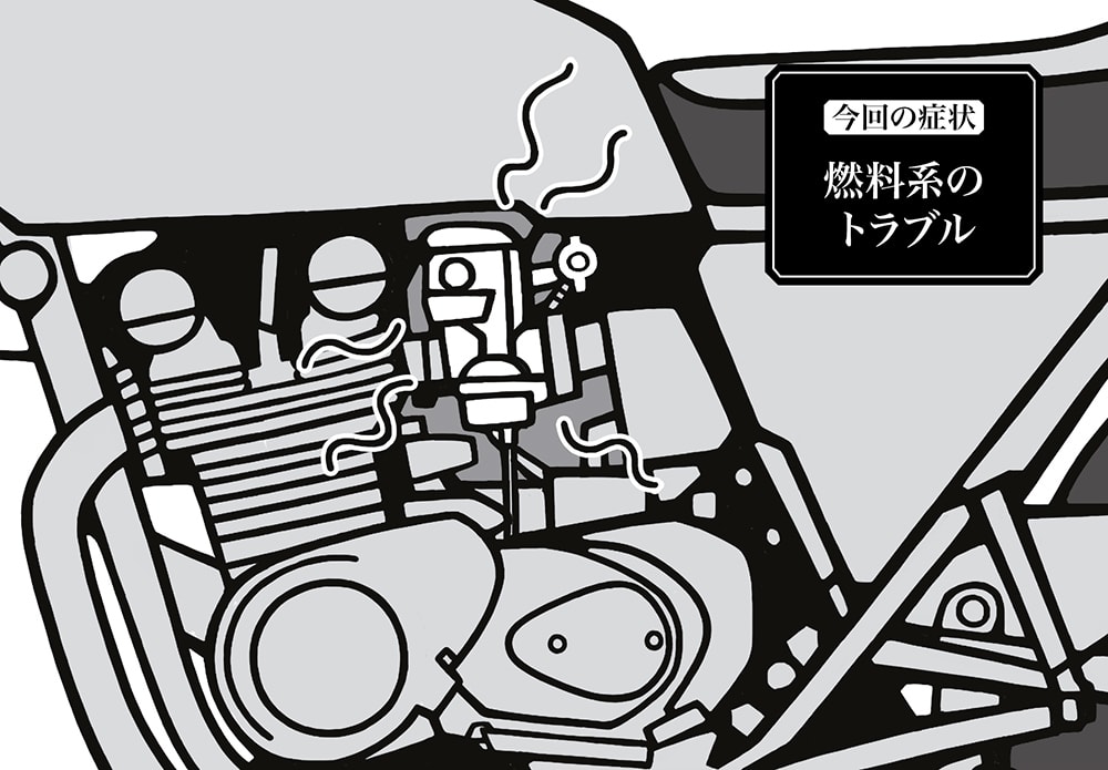 第11回 燃料系のトラブル 絶版車の医学 カワサキイチバン