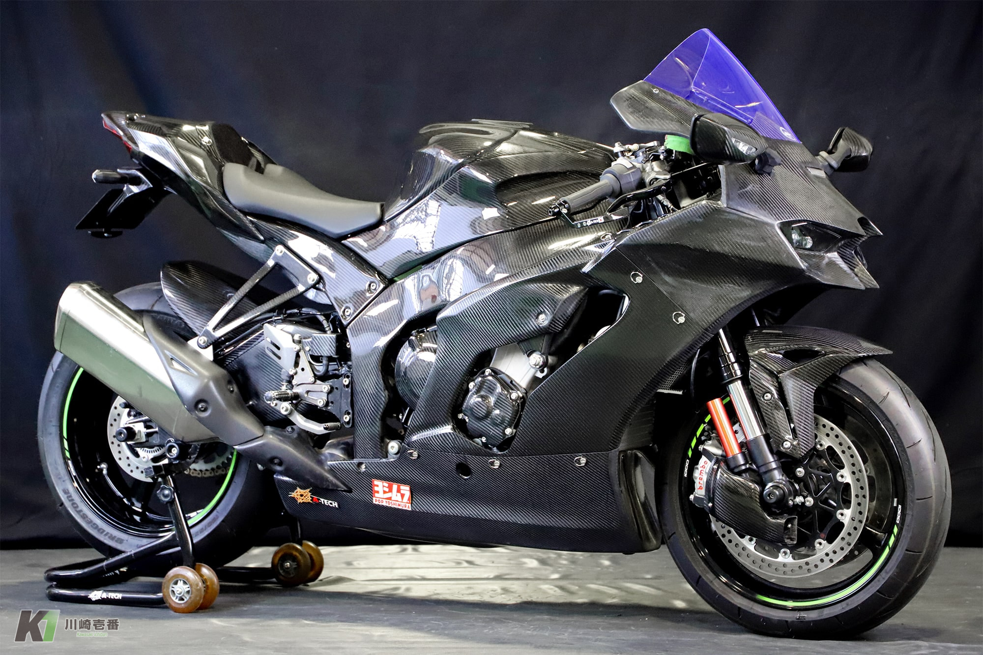 ZX-25R ZX-4R a-tech カーボンブレーキタンクカバー - カウル 